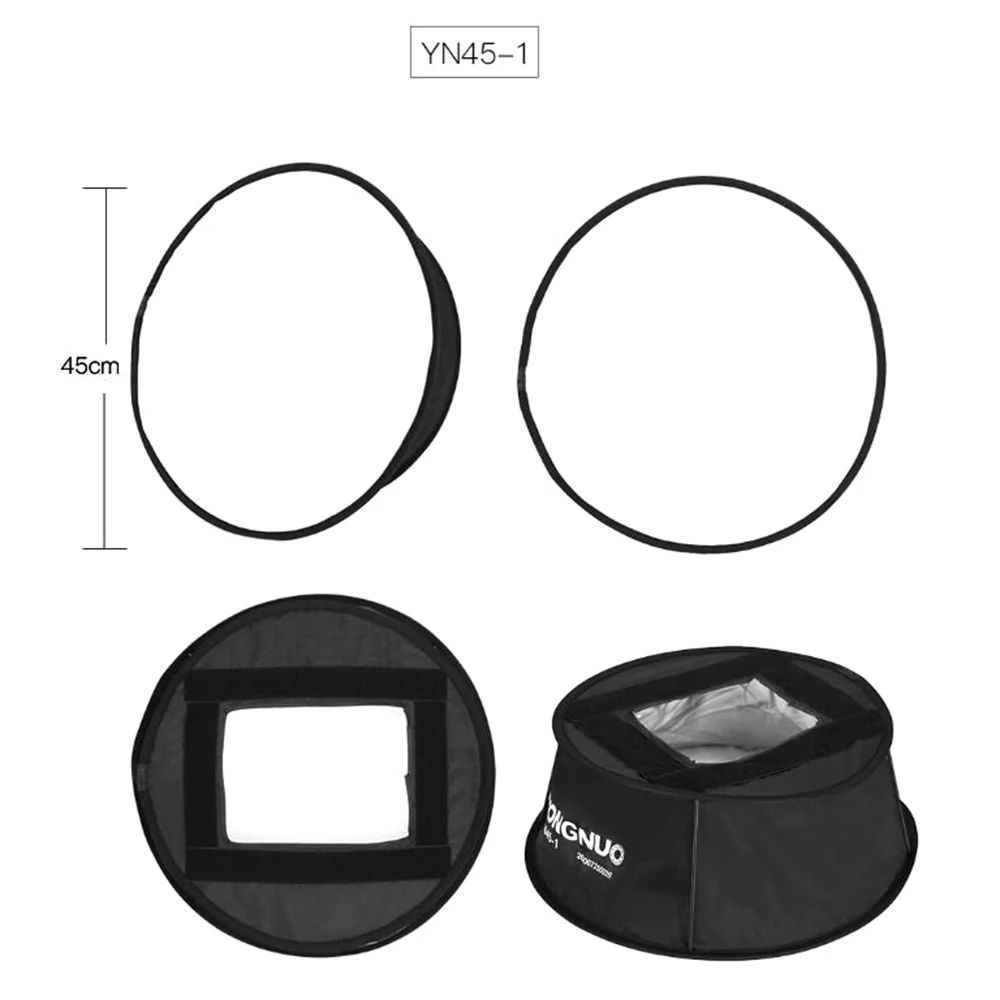 Description Picture 6 of itemYongnuo Softbox Diffuser for LED Video Light  YN300 YN300II YN300III YN300IV YN160III YN320 YN600L YN600LII YN900 Fill Lighting