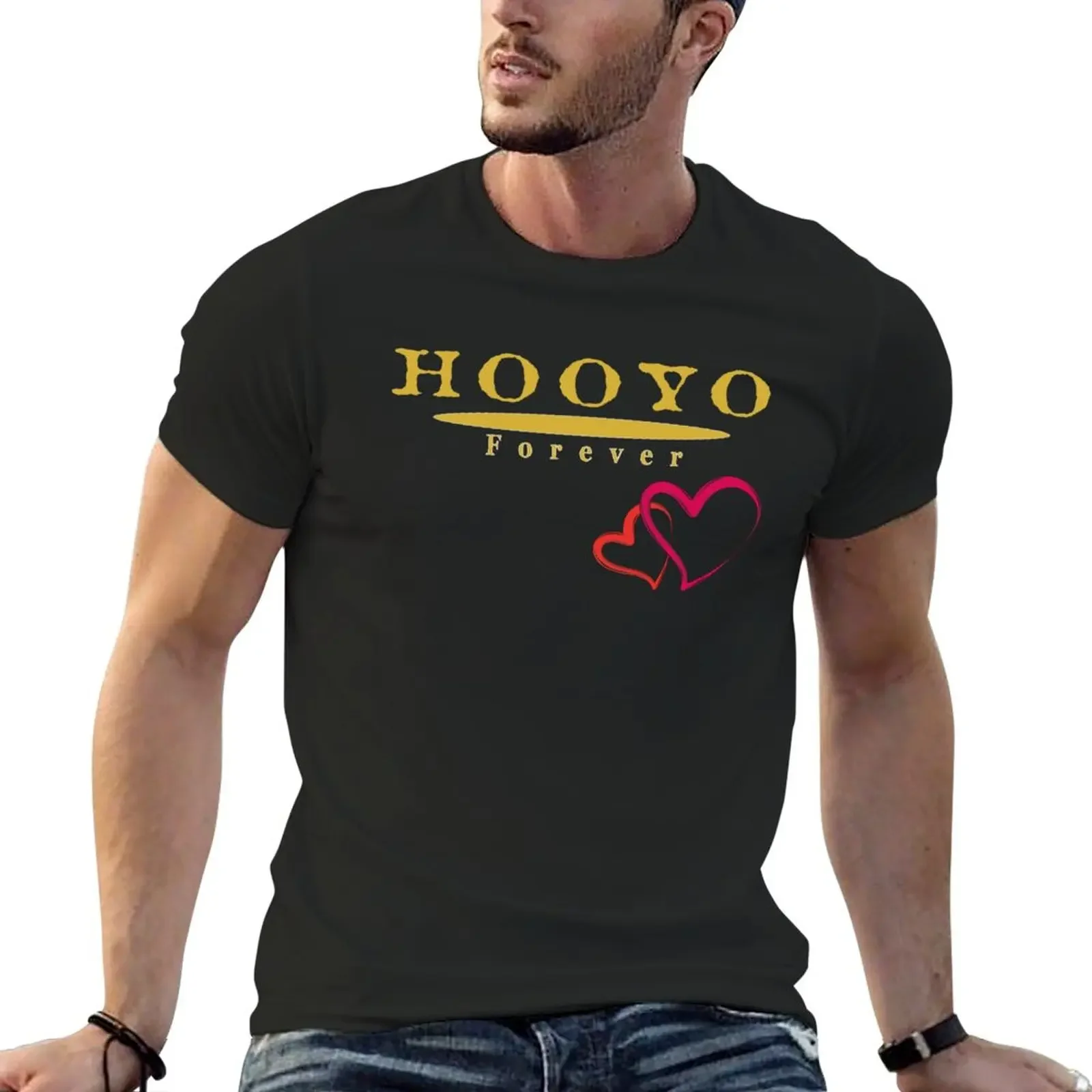 

Hooyo Design T-Shirt blanks quick drying oversized t shirt men