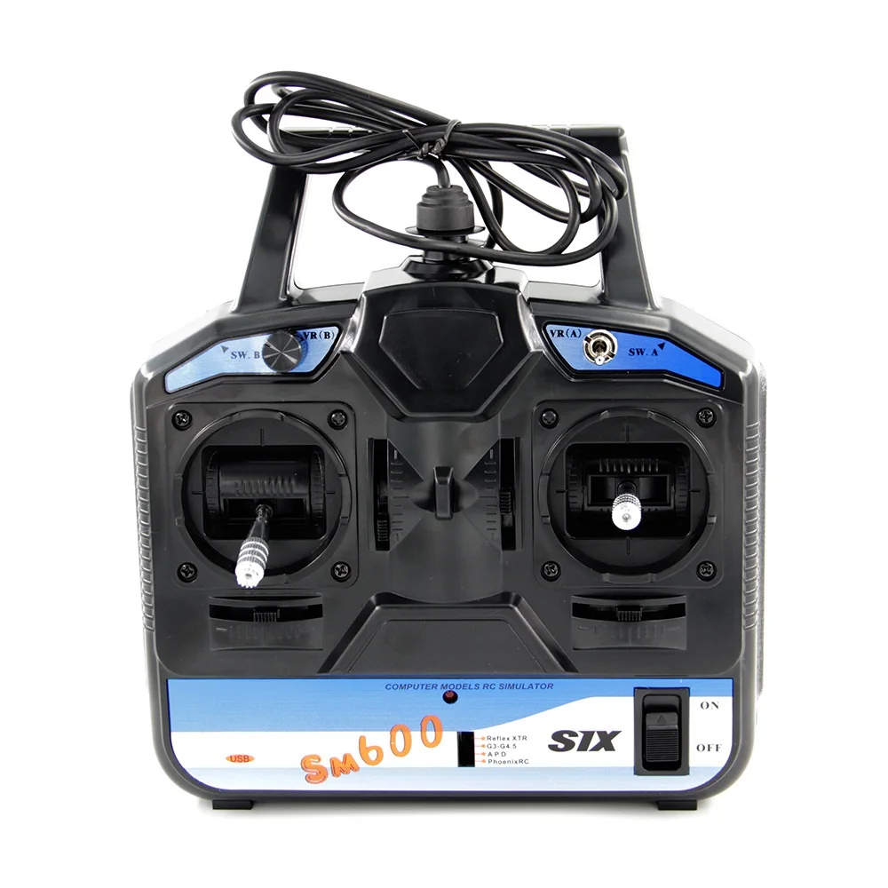 Flysky FS-SM600 RC SM600 simulator started 6 -channel flight simulator G4/G3.5 / Phoenix 2.5/XTR5.0