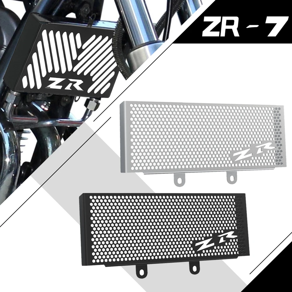 

For KAWASAKI ZR7 ZR7S ZR-7 ZR 7S ZR 7 1999 2000 2001 2002 2003 2004 Motorcycle Radiator Grille Cover Oil Cooler Guard Protetor