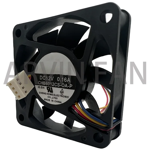 소음 없는 성능으로 안정적이고 효율적인 냉각을 위한 60mm PWM 냉각 팬