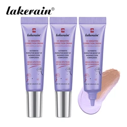 Color Correcting Long - Lasting Waterproof CC Cream - 45/15ml (3pcs 15ml Purple)