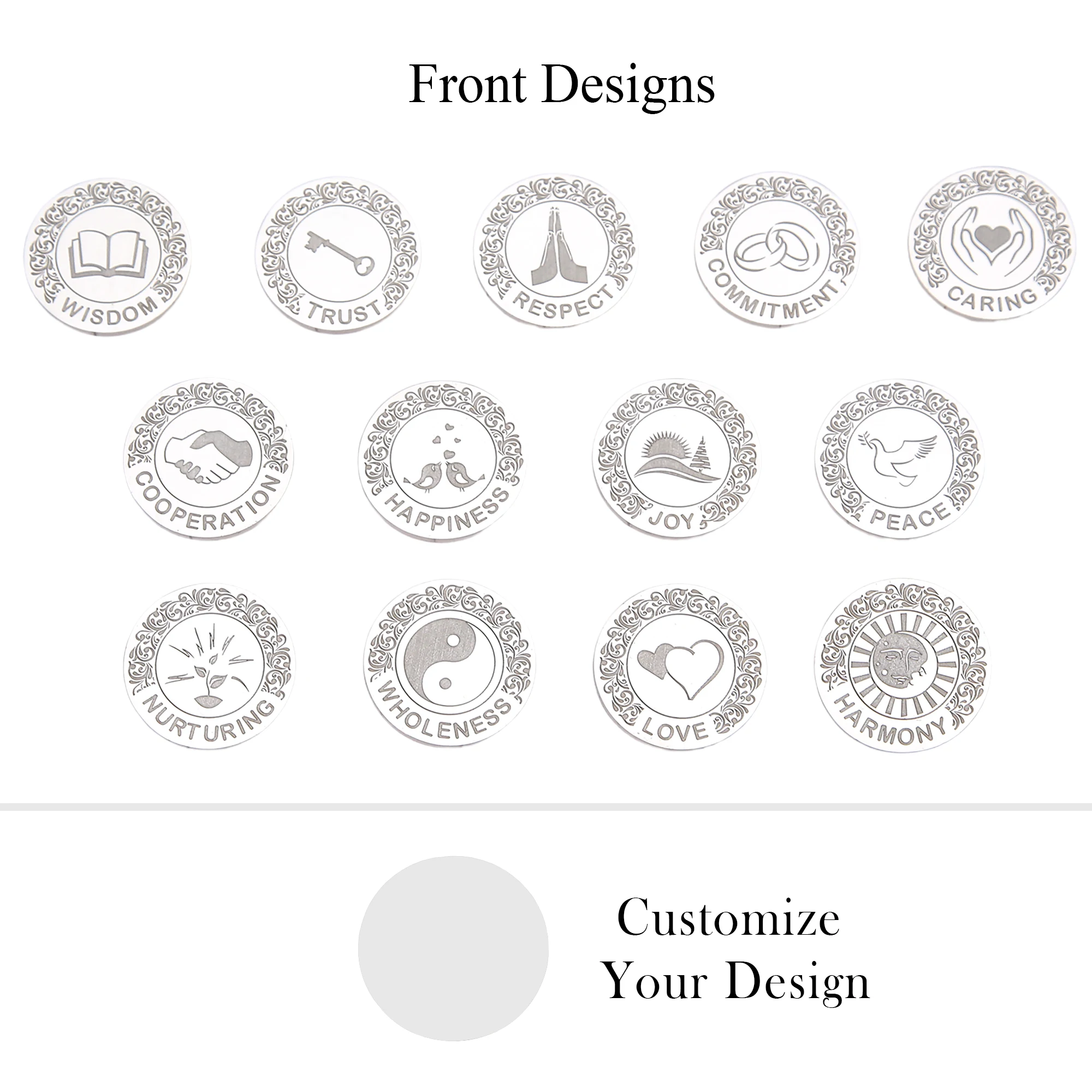맞춤형 웨딩 아라 코인 세트, 가톨릭 웨딩 장 아라, 13개의 과달루페 성모 코인 웨딩 액세서리-Freehip.co.kr