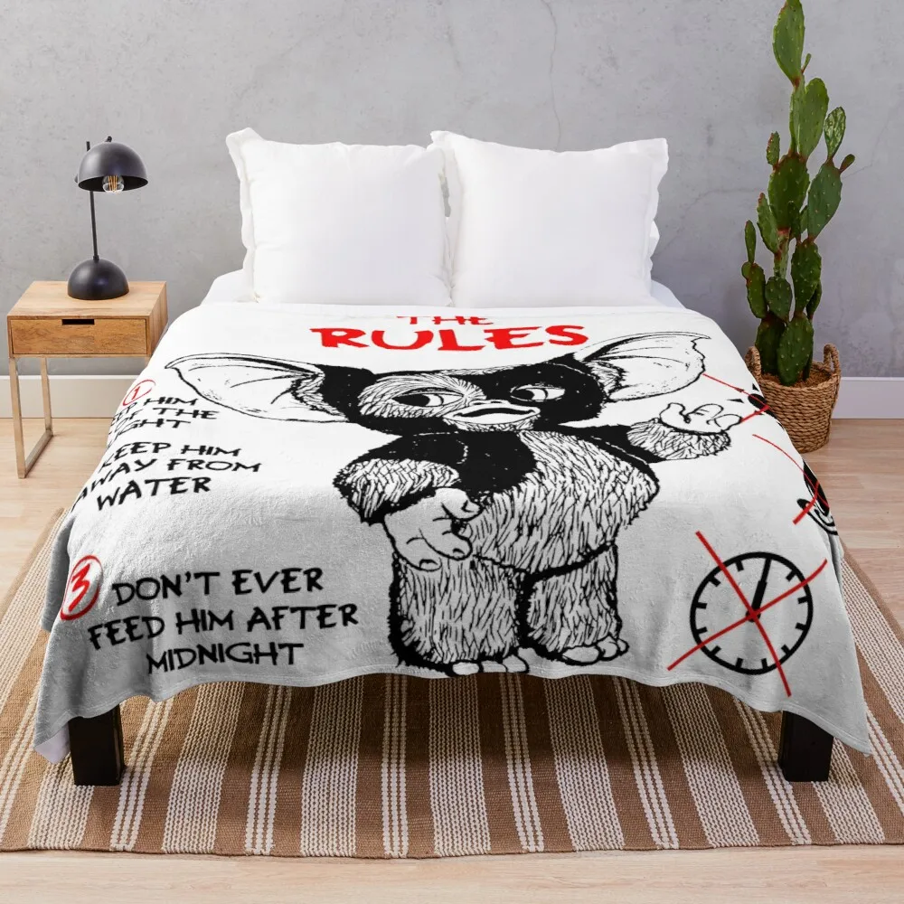 Gremlins Throw Blanket Jacquard Blankets Ands