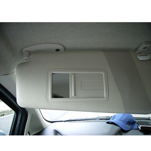 1Pc Beige Auto Sun Visor Clip Hook Bracket Hanger Replacement Sun Visor Holder Mount 735411088 For Fiat Grande Punto 5