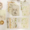 Journamm 28pcs/pack Vintage Special Paper DIY Scrapbooking Collage Materials Decor Junk Journal Aesthetics stationery Paper 4