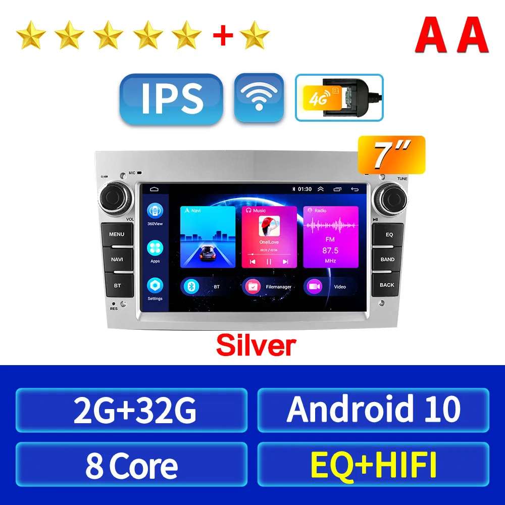 4G Android Car Radio Multimedia Video Player For Opel Astra Antara Vectra Corsa Zafira Meriva vivara Vivaro Navigation GPS 2din car movie player