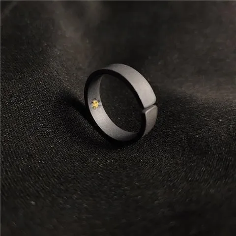 Ring men's fashion ins hip-hop light luxury minority design vintage ring fashion personality couples ring senior hand jewelry