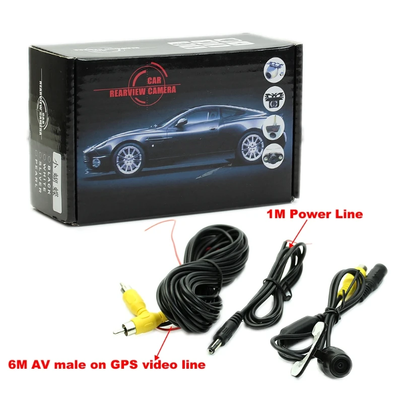 

Rear View Backup Assist Camera 12V 170° CMOS Accessories Parking Assistance Wide Reverse Camera Reversing Monitor