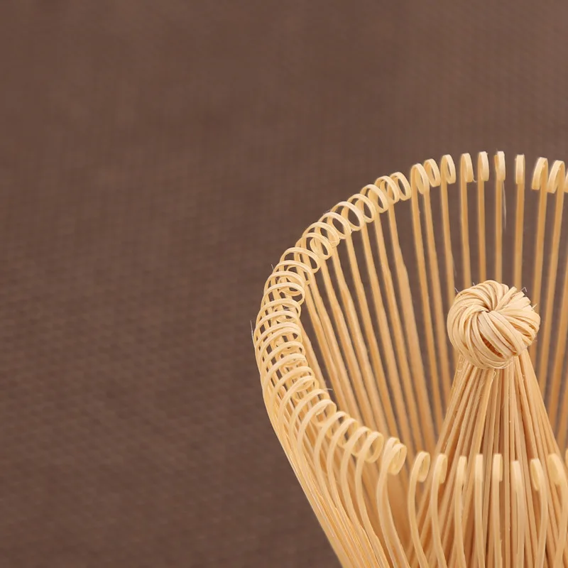 Matcha Green Tea Powder Whisk Teaware Japanese Ceremony Bamboo Chasen Tea Tool Brush 100 Kitchen Accessories tea whisk