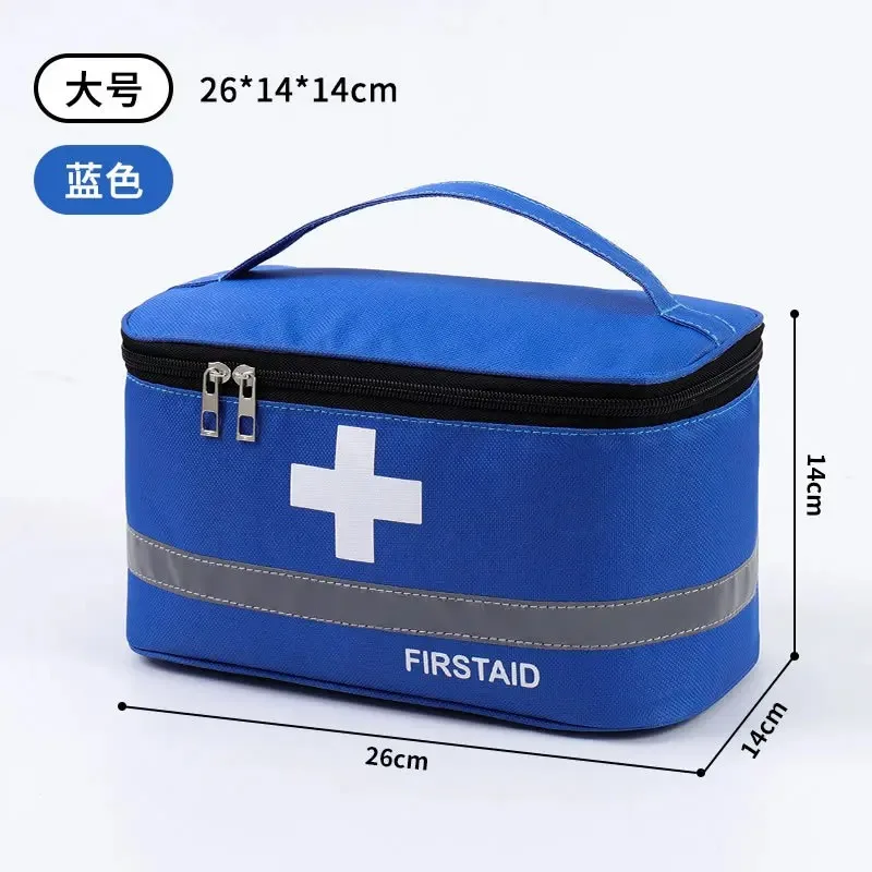 Medicine Storage Bag Portable Outdoor Rescue Bag for First Aid Household Children's Large Capacity Medical Kit Storage Organizer