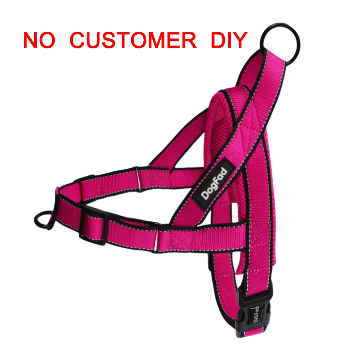 DIY Dog Harness Easy On and Off Adjustable Medium Large Dogs,Reflective no Pull Training Vest for pet Dogs walking harness 