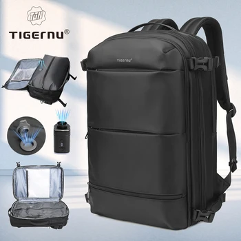 Expandable Vacuum Compression 27L-37L Hiking Travel Laptop Backpack 1