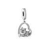 Fit Original Pan Charm Bracelet 925 Silver Yorshire Chihuahua Schnauzer Pomeranian Poodle Dog Bead For Making Women Berloque DIY 3