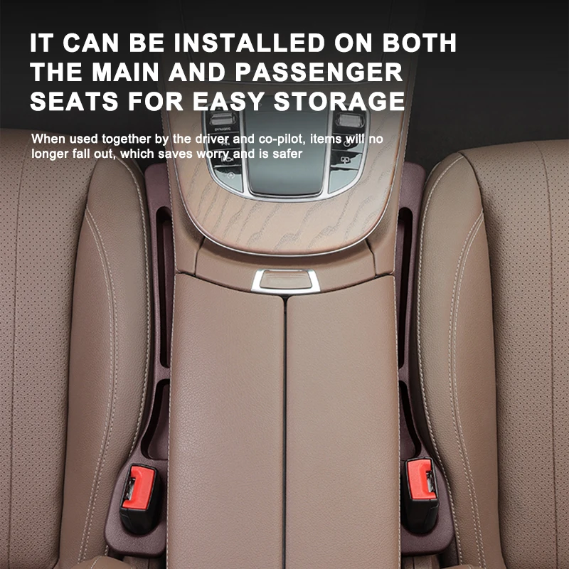 Black Polyurethane Car Seat Gap Filler Strip Universal