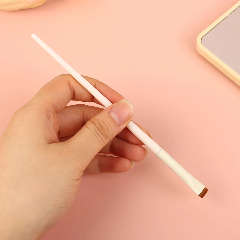 1pcs 플랫 헤드 펌 브러쉬 속눈썹 스타일링 브러쉬 라미네이션 속눈썹 분리 도구 속눈썹 연장 훈련 래쉬 리프트 도구