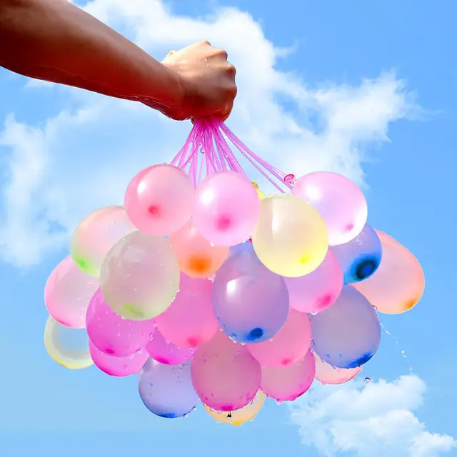 Víz Léggömb Gyors Töltő Ballon Töltelék Golyó Ellen Harcoljon Az Automatikus Tömítés Nyári Vízbomba - Image 4