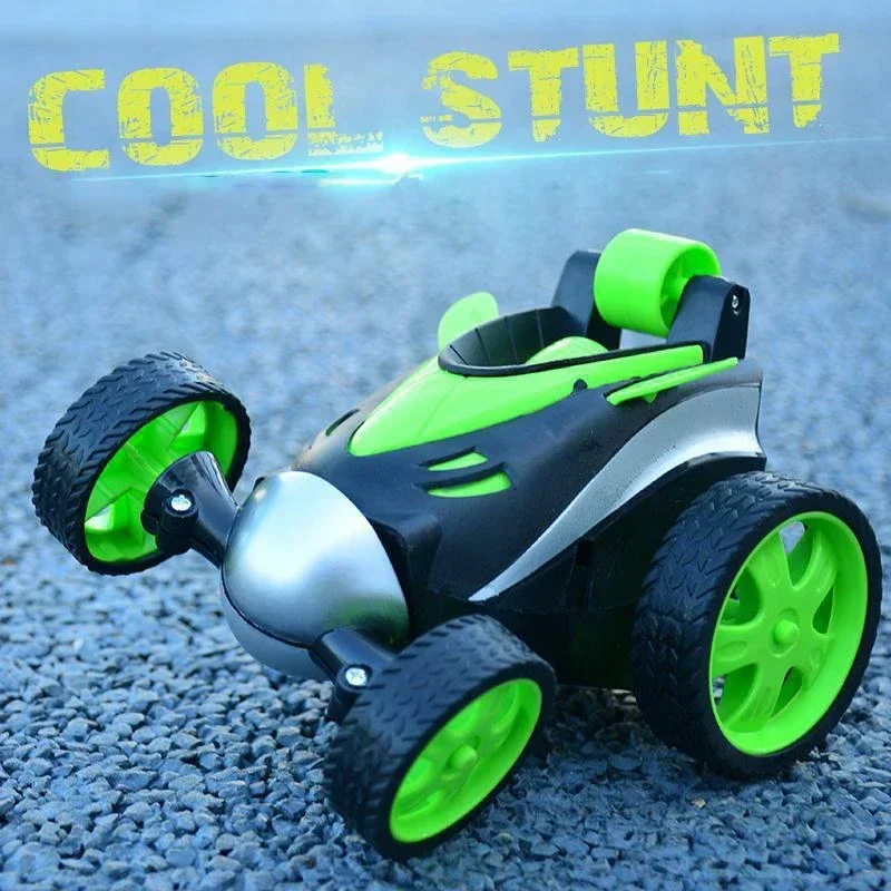 Drift Tumbling Dump Truck Stunt RC Car Wireless Remote Control Toys Electric Universal Rolling Toy Off-road Racing Car Toy 3