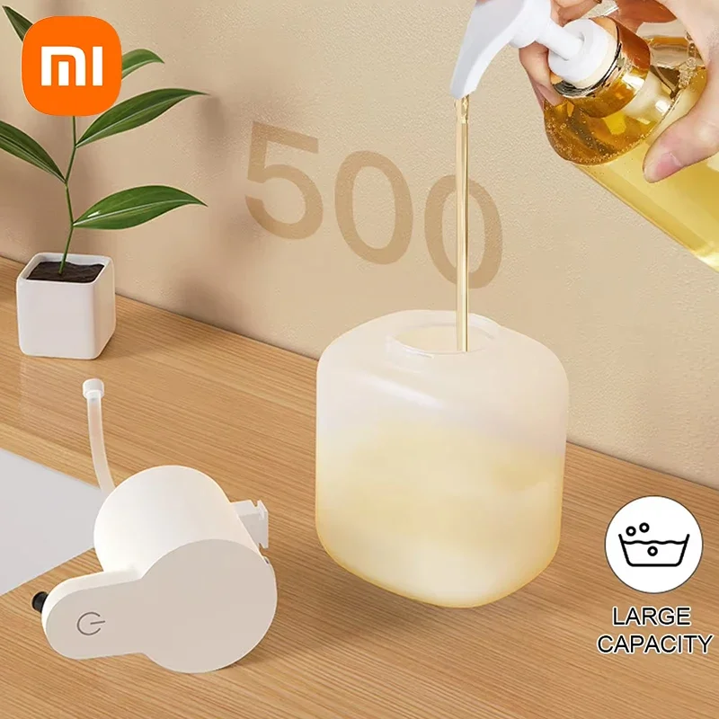 Xiaomi 550ml Automatic Liquid Soap Dispenser Infrared Sensor USB Rechargeable Dish Soap Electric Dispenser Sanitizer