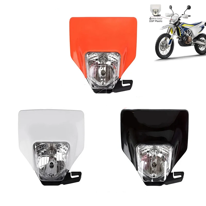 

Motorcycle Headlight Head Lamp Head Light Lamp Fairing For Husqvarna EXC EXCF XC XCF XCW SX TC TE FE 250 300 350-530Dirt Bike