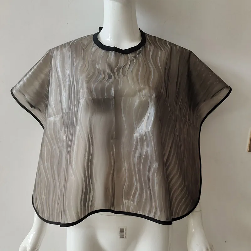 헤어 커팅 칼라 방수 컬러링 케이프 헤어 염색 숄, 특수 염색 오일 천, 이발소 미용실 이발 숄