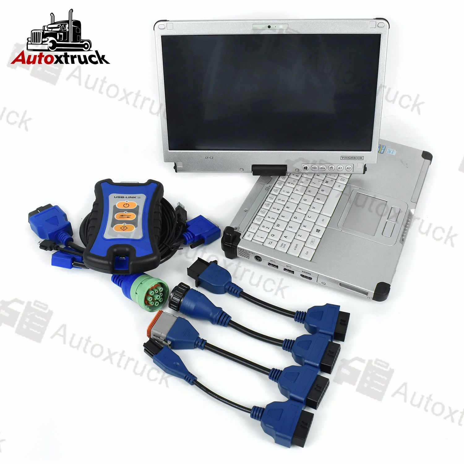 Cfc2 Motore Diesel Per Laptop Per Usb-Link 3 Can Fd Obd2 Usb Link Cavo Diagnostico Obd Heavy Duty