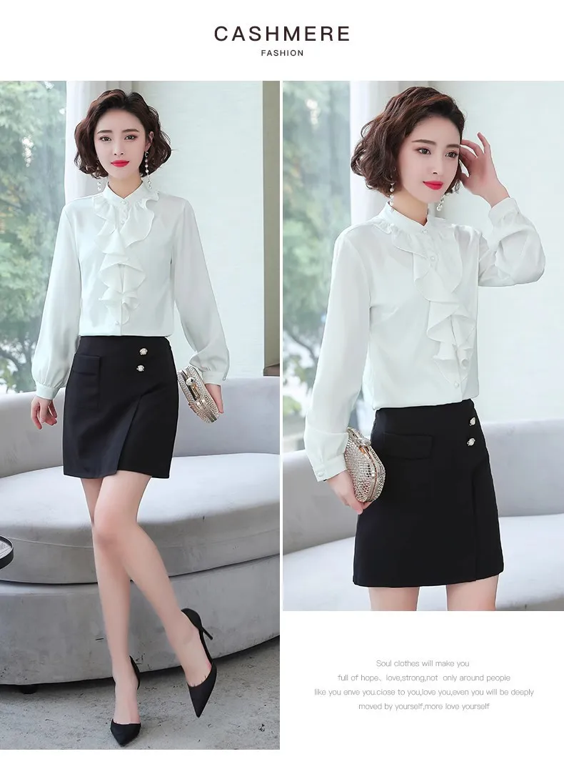 

Spring Shirts 2023 Casual Buttoned Women's Fashion Asymmetric Tops Women's Lapel Long Sleeve Shirts Oversized