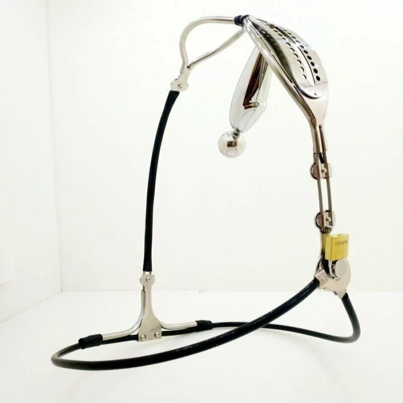 Female Invisible Chastity Belt Device Secure Briefs Anal Viginal Plug Chastity Pants BDSM Strapon Belt Sex Toys for Women
