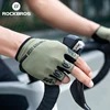 ROCKBROS Half Finger Gloves SBR Palm Pads Breathable Anti-shock Cycling Gloves High Elasticity Fitness Bicycle Fingerless Gloves 1