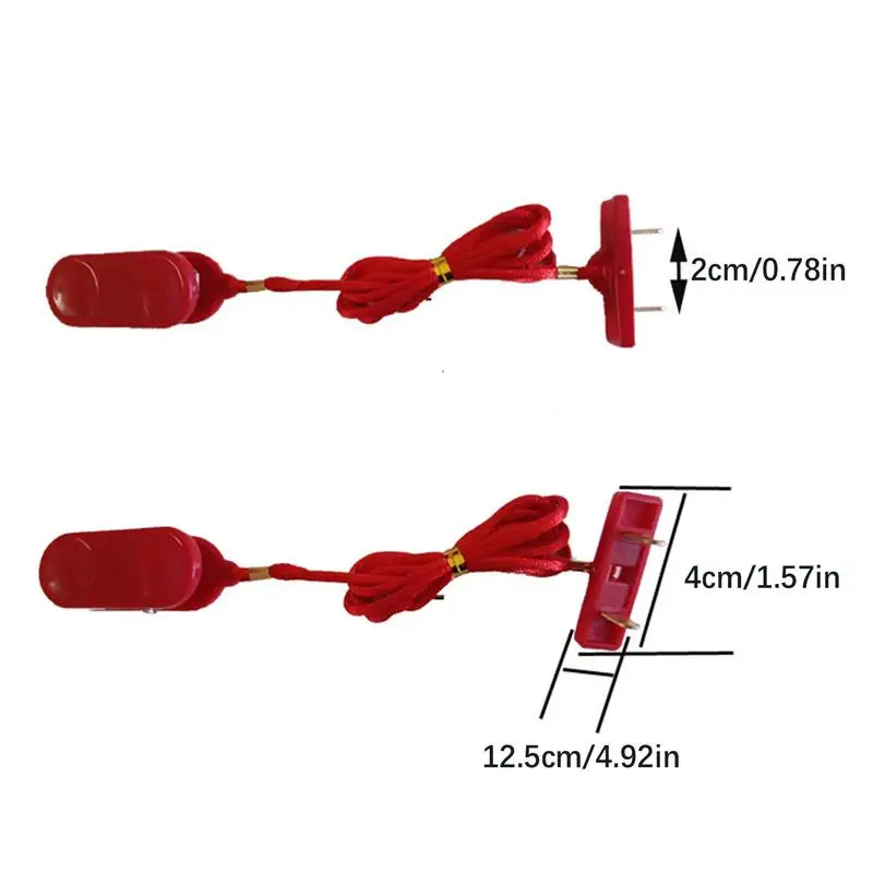 Treadmill Universal Safety Key Emergency Stop Switches Start Key Double Insert Key Enjoy Running Fitness Equipment Accessories