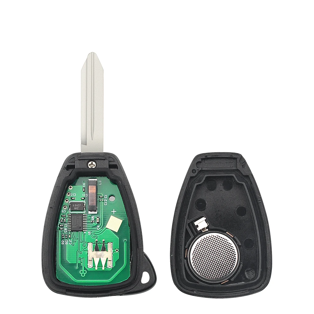 Llavero De Repuesto Compatible Con Chrysler Town Y Country Dodge Grand Caravan 2008 2009 2010 2011 2012 2013 2014 2015 2016 2017 2018 2019 2020 Mando A Distancia De Entrada Sin Llave De Coche