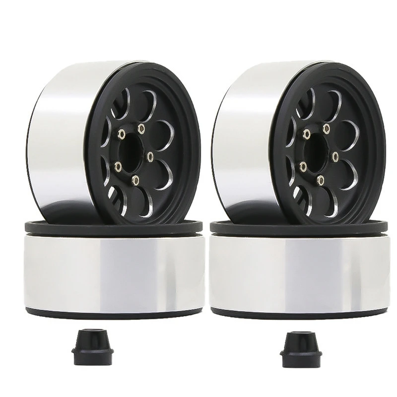

Metal Wheel Hub For 1/10 Climbing Car SCX10 90046 AXI03007 TRX4 1.9-Inch With Tire Locking