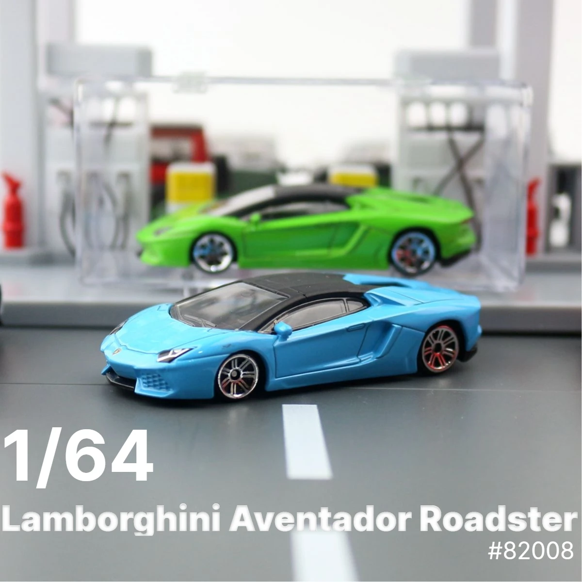 1/64 Lamborghini Aventador Roadster Toy Car 1:64 Super Vehicle