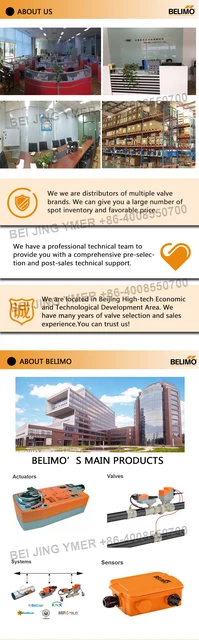 Attuatore Pieghevole Belimo SM24AP5 - Azionamento Rotante 20 Nm, AC/DC 24V, On/off, 3 Punti, 150s, IP54 - Con Potenziometro 5 KΩ - Foto 2