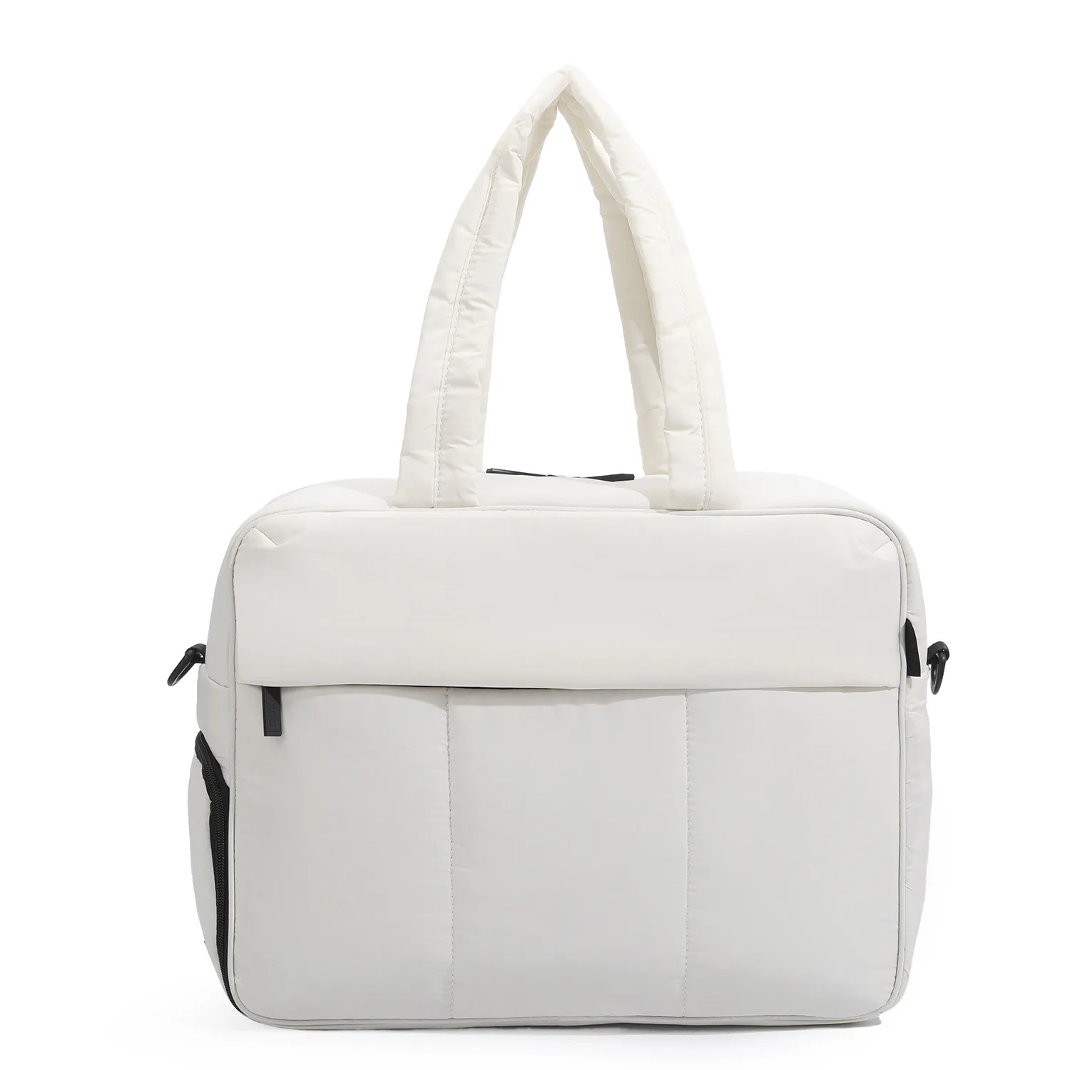 

Women's down canvas bag, large capacity multifunctional shoulder bag, dry wet separation handbag, women's travel bag