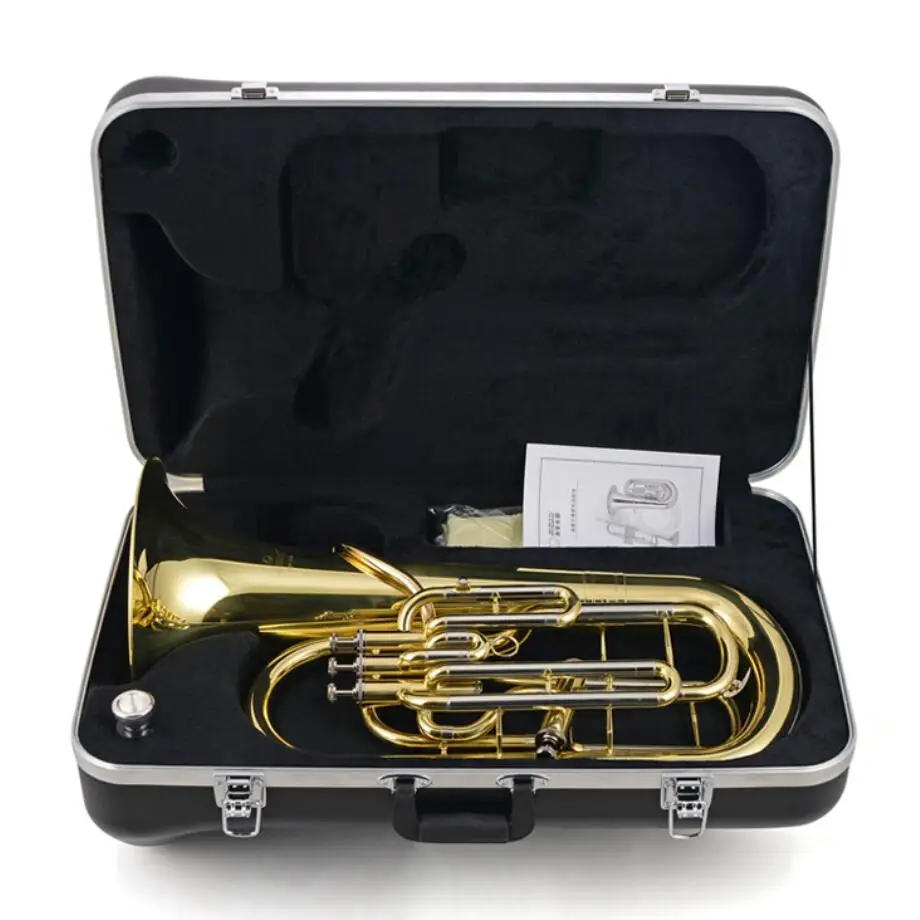 Euphonium Hard Case Brass Musical Instrument Bag Portable Euphonium Box
