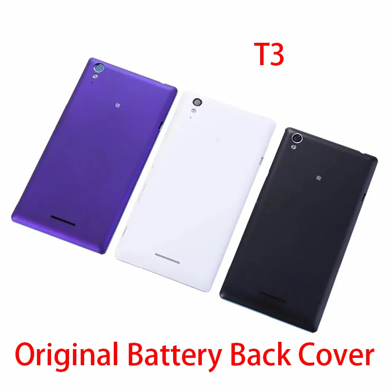 

Оригинальный чехол для задней крышки корпуса аккумуляторная крышка для Sony Xperia T3 D5102 D5103 D5106 M50w задняя дверь панель шасси запчасти для объектива камеры