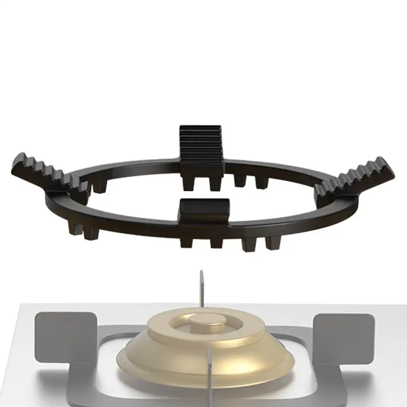 

Wok Rack Iron Wok Rack Support Stand for Stove Non-Slip Wok Ring Pan Support Rack for Carbon Steel Wok Pan Round Bottom Pots