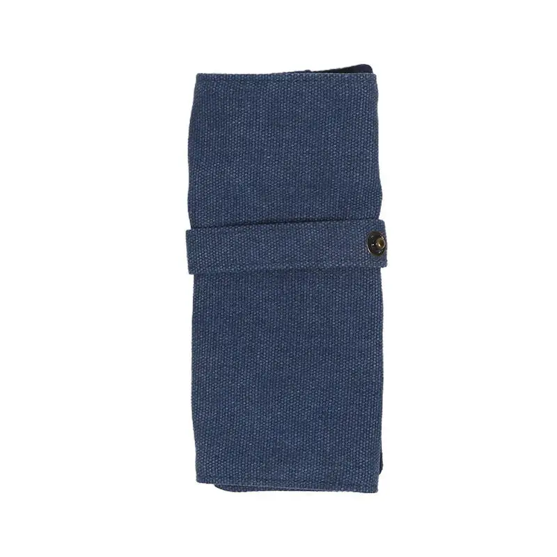 Premium Canvas Watch Band Roll Organizer with 5 Individual Slots, Portable Travel Stora... - SKU WBRO1546 - UGI Packaging