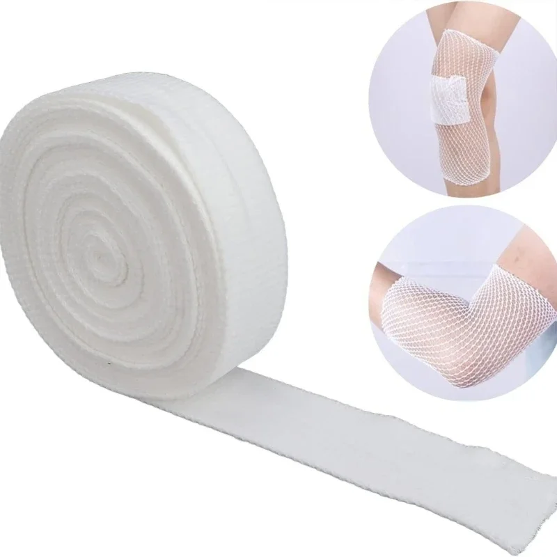 Wound Dressing Net Tubing Bandages Elastic Mesh Wound Dressing Tubing Gauze Stretch Tube Bandages For Finger Arm Leg