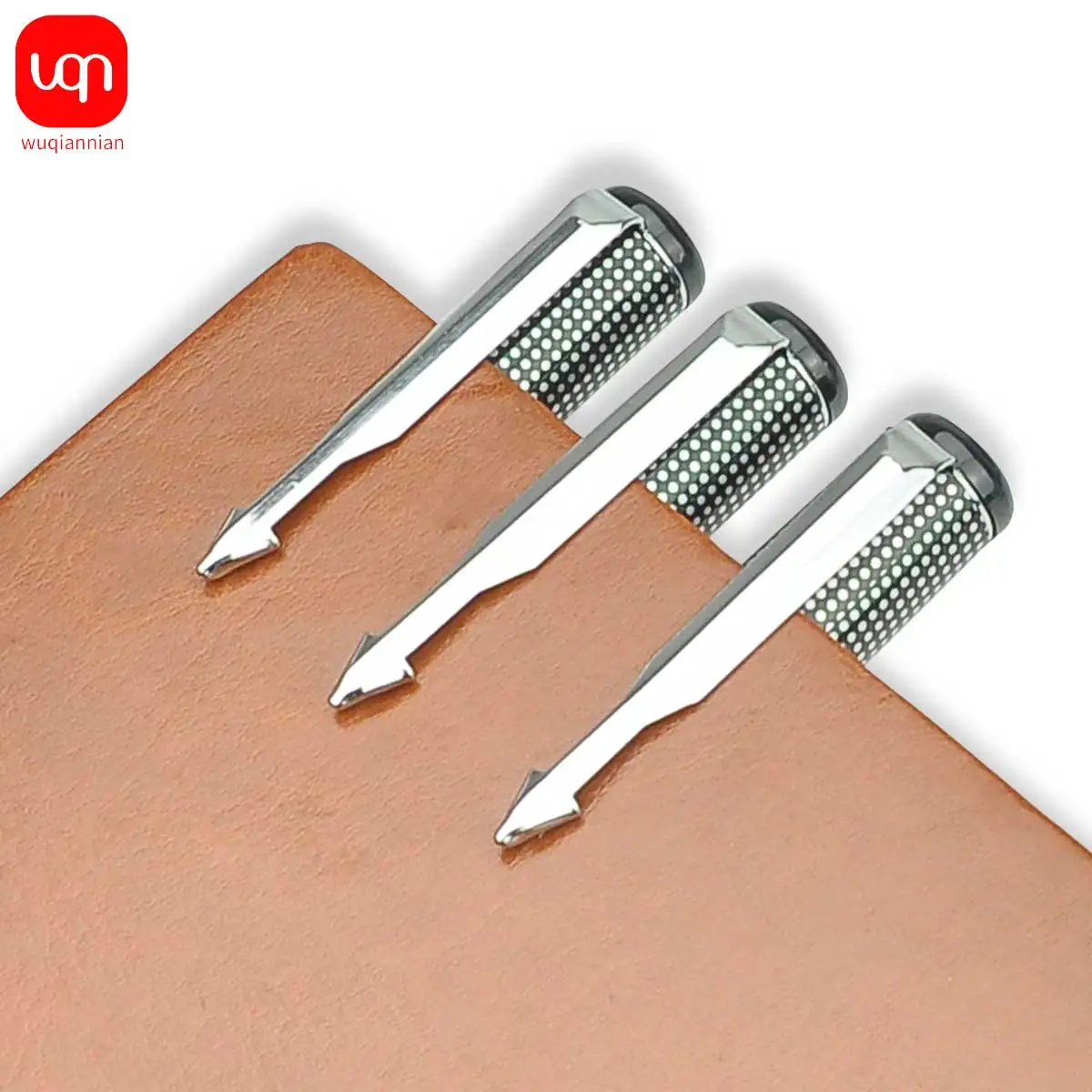 WQN-3/6/12PCS Business Rollerball Pen Office School Gel Pen Smooth Writing Stationery 0.7mm High Quality Black Ink 3