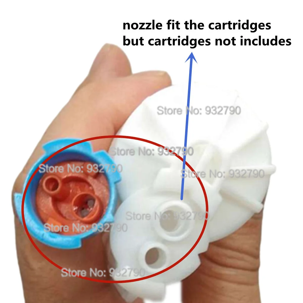 Description Picture 2 of item50pcs 10:1 Epoxy Static Mixing Nozzle Epoxy Resin Adhesive Mixing Nozzles for 2-part 1:10 Cartridge