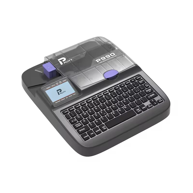 P990 케이블 라벨 프린터, 열수축 튜브 및 케이블 태그 프린터 (전선 마킹, 바코드 라벨 및 식별 인쇄용)