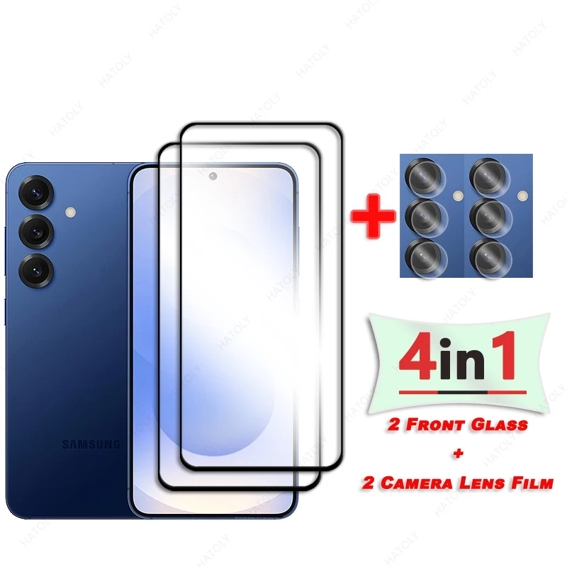 Premium Glass Screen and Camera Lens Protector for Samsung Galaxy S25 Series