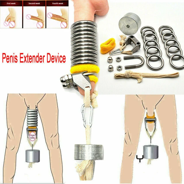 Male Penis Extender Penis Weight Stretcher Pure Physical Cock