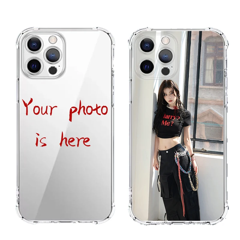 Custom DIY Photo Soft Airbag Shockproof Phone Cover