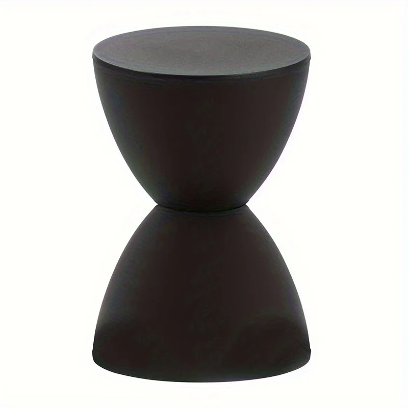 Nordic Style Footstool Change Shoe Stool Round Tea Table Plastic Round Stool