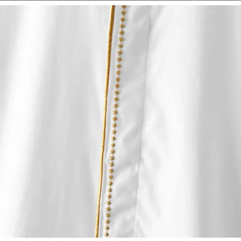 Cotton Long Sleeve Male Shirts Luxury Solid Color Floral Embroidery Casual Mens Dress Shirts Slim Fit Party Man Shirts