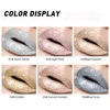QIBEST Glitter Diamond Liquid Lipstick Waterproof Long Lasting Pearl Shiny Lip Gloss Metal Charming Women Lip Makeup 6 Colors 5