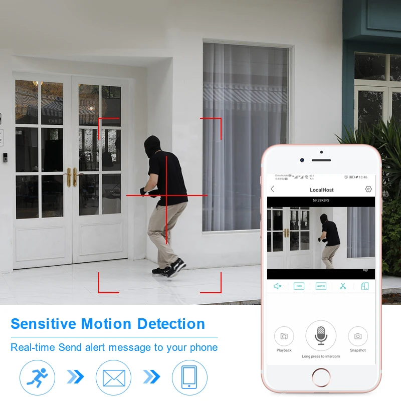 Smar ߿   IP ī޶, 2MP, 3MP, 5MP,  ī޶,  Ž, H.265 ߰ ð, P2P, Onvif, ICsee